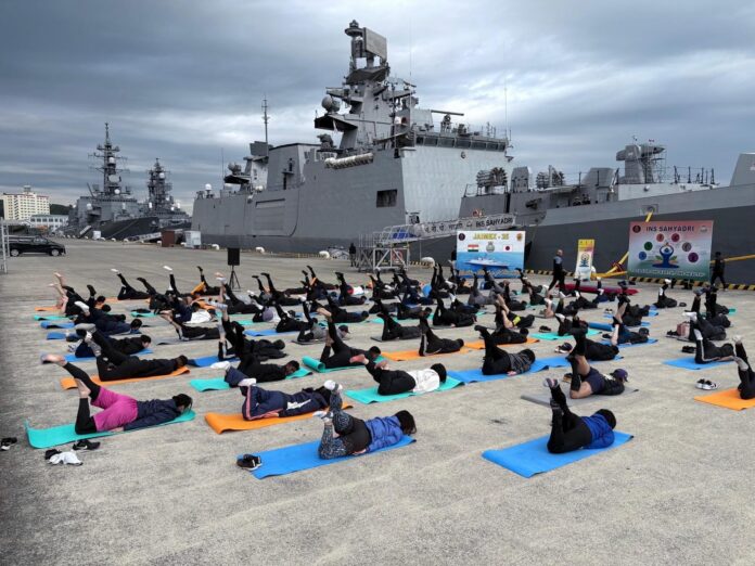 India, Japan navies strengthen ties through yoga IBC